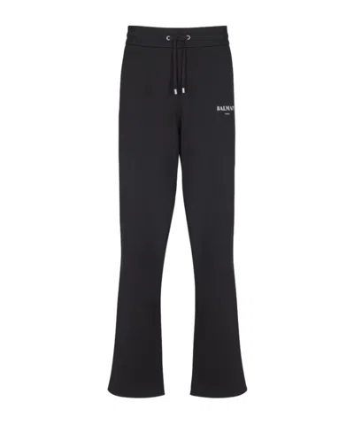 Balmain Drawstring Sweatpants In Black