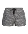 Balmain Geometric-print Swim Shorts In Multi