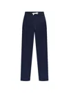 Balmain Drawstring Track Pants In Blue