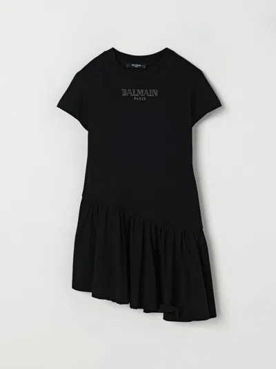Balmain Dress  Kids Color Black