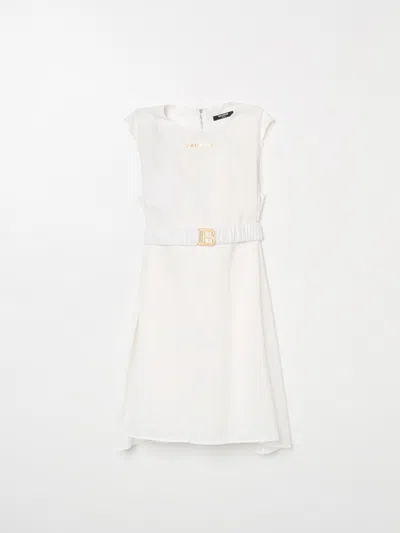 Balmain Dress  Kids Kids Color Ivory