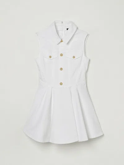 BALMAIN DRESS BALMAIN KIDS COLOR WHITE,G82367001
