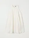 Balmain Kleid  Kinder Farbe Yellow Cream In White