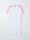 Balmain Dress  Kids Kids Color White In White