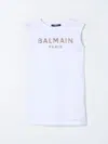 Balmain Dress  Kids Kids Color White