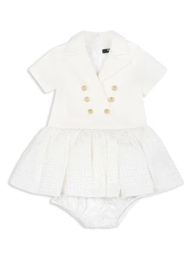 Balmain Dress  Paris Kids In White