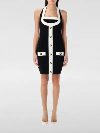 BALMAIN DRESS BALMAIN WOMAN COLOR BLACK,G48686002