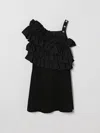 Balmain ドレス  ボーイ カラー ブラック In Black