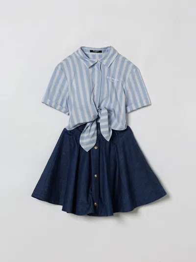 Balmain Dress Kids  In Neutral