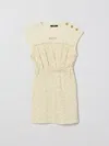 Balmain ドレス  ボーイ カラー アイボリー In Neutral