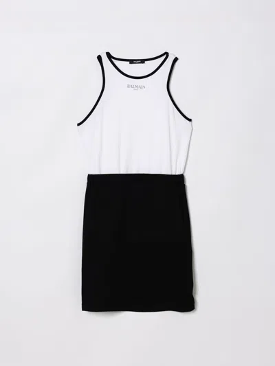 Balmain Dress Kids  In White