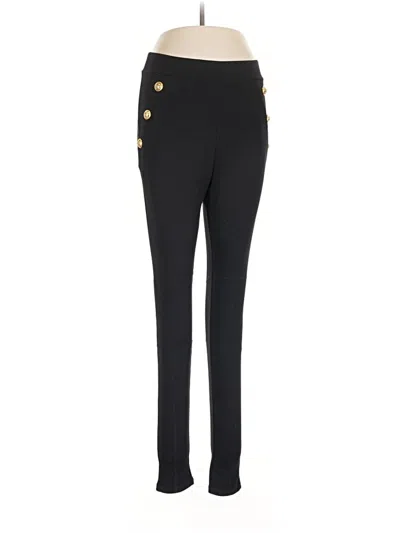 Pre-owned Balmain Dress Pants In Black