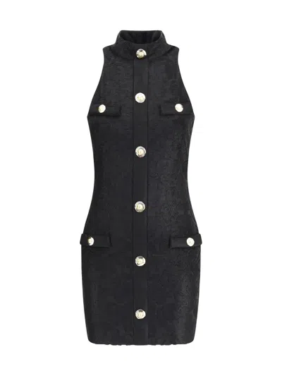 Balmain Dresses In Black