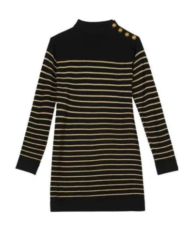 Balmain Dresses Black