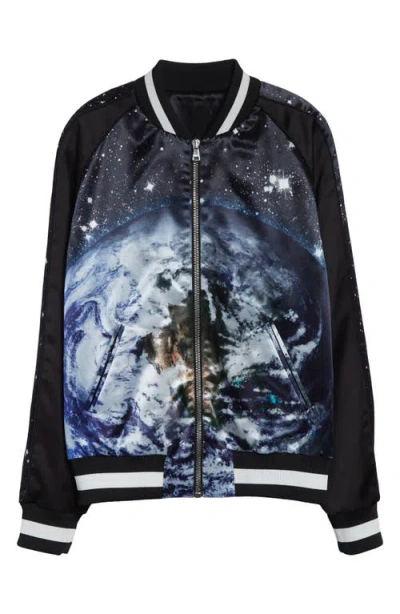 BALMAIN BALMAIN EARTH & STARS BOMBER JACKET