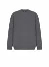 Balmain Eco-cashmere Sweatshirt In Gray