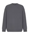 Balmain Eco-cashmere Sweatshirt In Gray