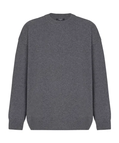 BALMAIN ECO-CASHMERE SWEATSHIRT