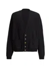 Balmain Eco-cashmere Cardigan In Black