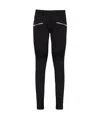Balmain Ribbed Slim Jeans-vintage Used In Black
