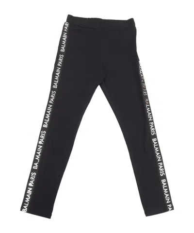 Balmain Elastic Waist Casual Pants