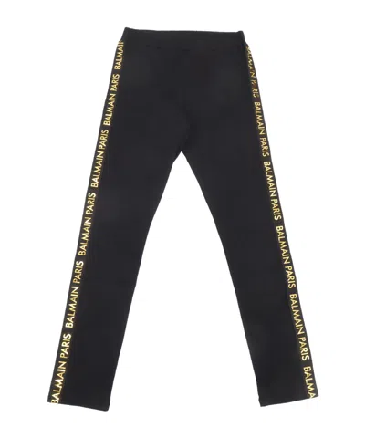 Balmain Elastic Waist Casual Pants