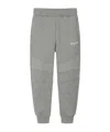 Balmain Elastic Waist Jogging Pants In Gray