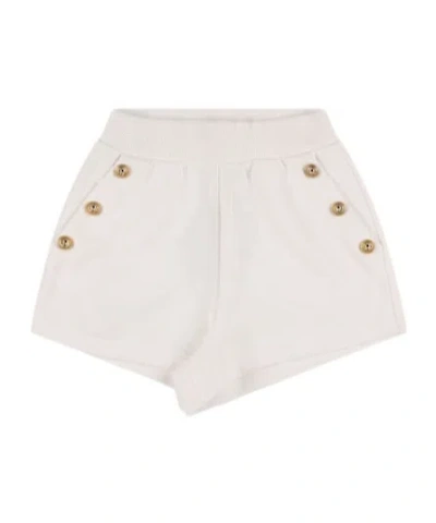 Balmain Elastic Waist Shorts