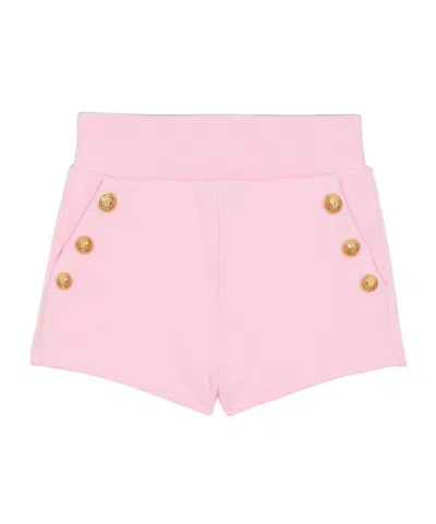 BALMAIN BALMAIN KIDS BUTTON SHORTS