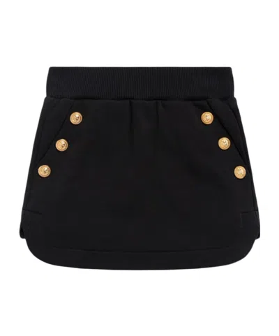Balmain Elastic Waist Skirt
