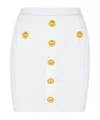 BALMAIN BALMAIN BUTTON DETAILED HIGH-RISE MINI SKIRT