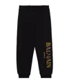 Balmain Elastic Waist Sweatpants In Black