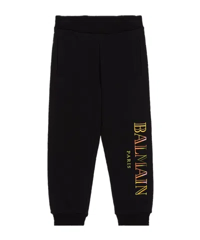 Balmain Elastic Waist Sweatpants In Black
