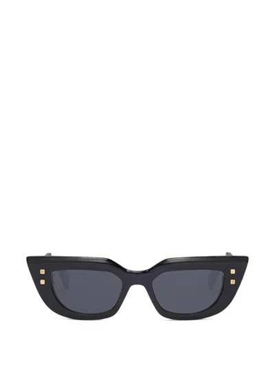 Balmain Embellished Cat-eye Sunglasses In Black