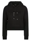 BALMAIN BALMAIN EMBELLISHED LOGO HOODIE