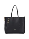 Balmain 'emblema' Tote Bag In Black