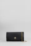 Balmain Embleme Clutch In Black
