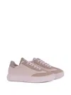 Balmain Embossed-logo Sneakers In Neutral