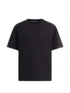 Balmain Embossed-logo T-shirt In Black