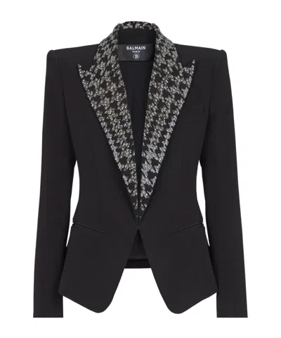 BALMAIN EMBROIDERED 6-BUTTONS JACKET