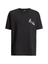 Balmain Insect T-shirt In Black