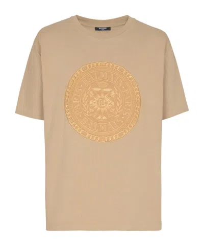 Balmain Embroidered  Médaille T-shirt