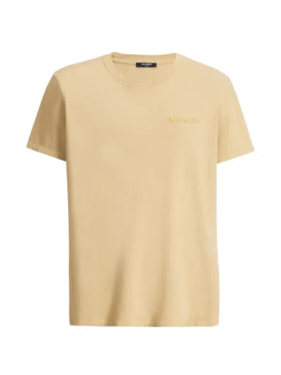 BALMAIN EMBROIDERED BALMAIN VINTAGE T-SHIRT