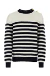 Balmain Embroidered Cashmere Sweater In Multi