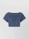 Balmain Sl Embroidered Double Collar T-shirt