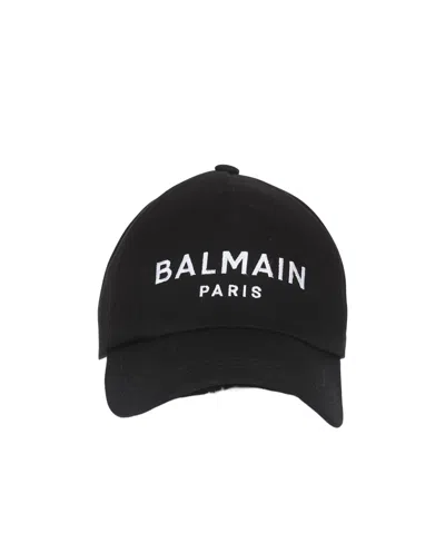 BALMAIN BALMAIN LOGO EMBROIDERED CURVED-PEAK BASEBALL CAP