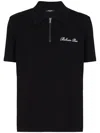Balmain Signature Black Cotton T-shirt In Black