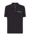 Balmain Signature Black Cotton T-shirt In Black