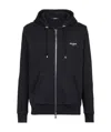 Balmain Man Sweatshirt Black Size M Organic Cotton In Black