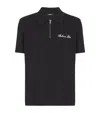Balmain Signature Black Cotton T-shirt In Black